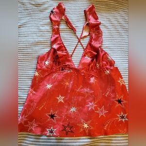 Victoria's Secret Size M Fireworks Sleeping Top